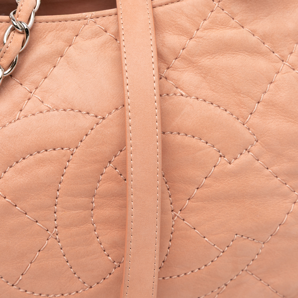Pre-Loved Chanel Small Iridescent Calfskin Sea Hit Tote - Picture 8 of 10